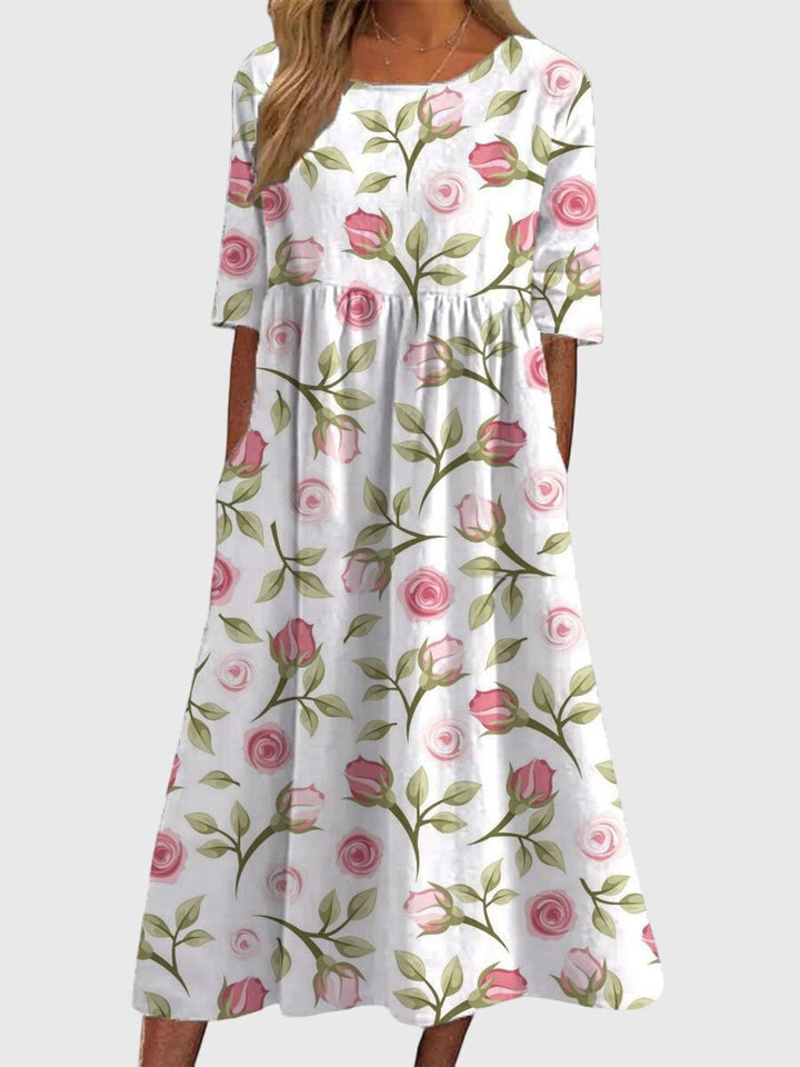 Valantomode | Chic Fit and Flare Dress Perfect for Day to Night Wear