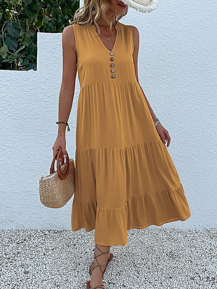 Valantomode | Dress - Elegant Summer Style