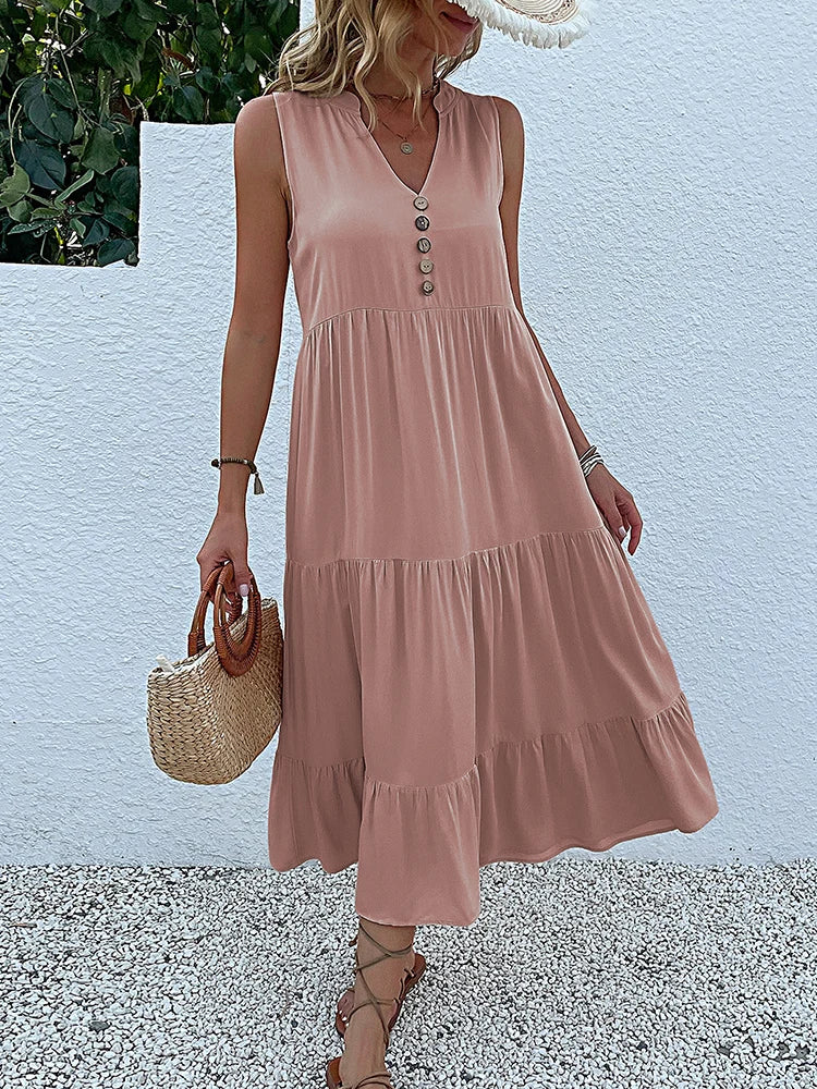 Valantomode | Dress - Elegant Summer Style