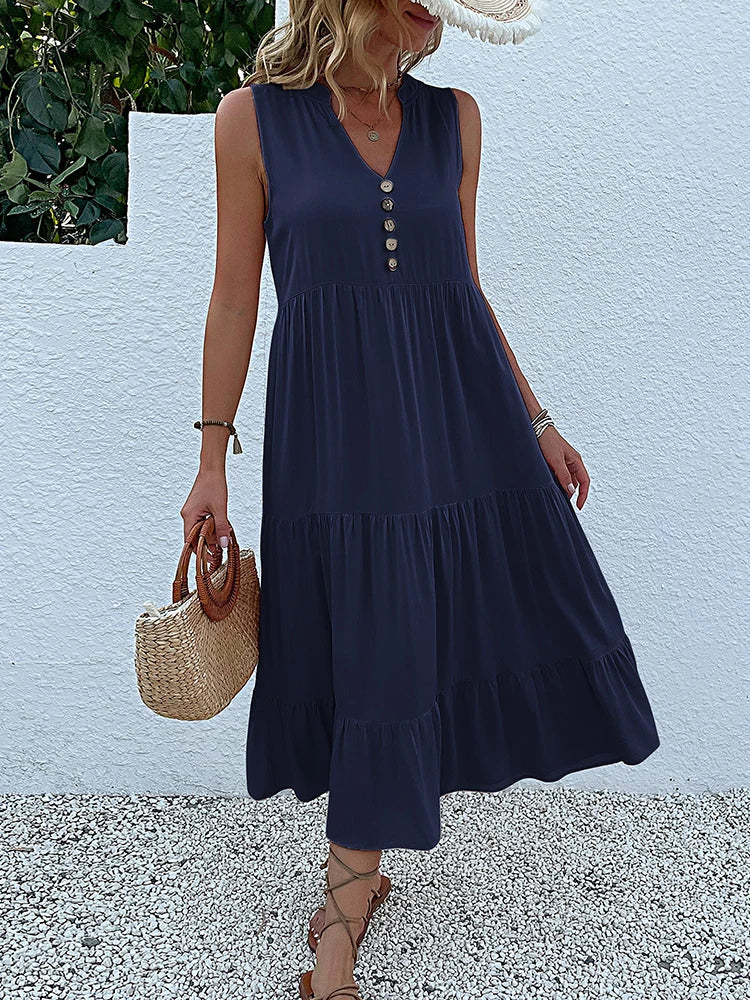 Valantomode | Dress - Elegant Summer Style