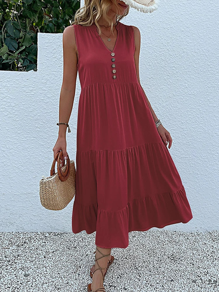 Valantomode | Dress - Elegant Summer Style