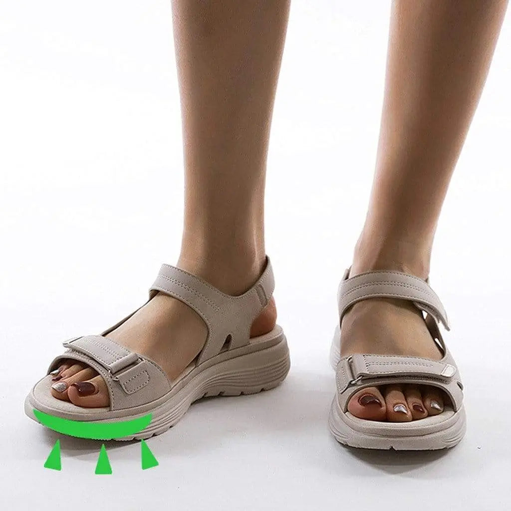 Valantomode | Women's Sandals with Adjustable Straps - Stylish & Comfortable