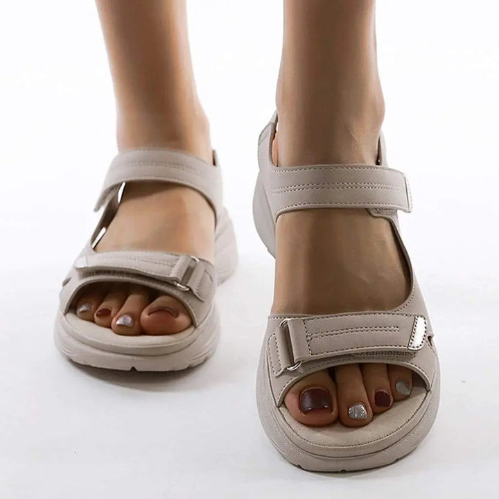 Valantomode | Women's Sandals with Adjustable Straps - Stylish & Comfortable