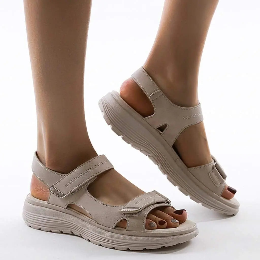 Valantomode | Women's Sandals with Adjustable Straps - Stylish & Comfortable