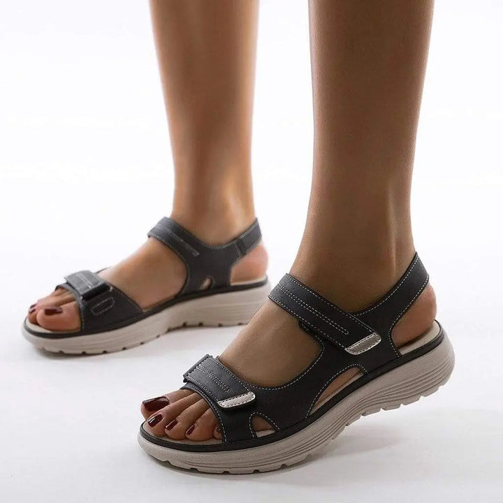 Valantomode | Women's Sandals with Adjustable Straps - Stylish & Comfortable