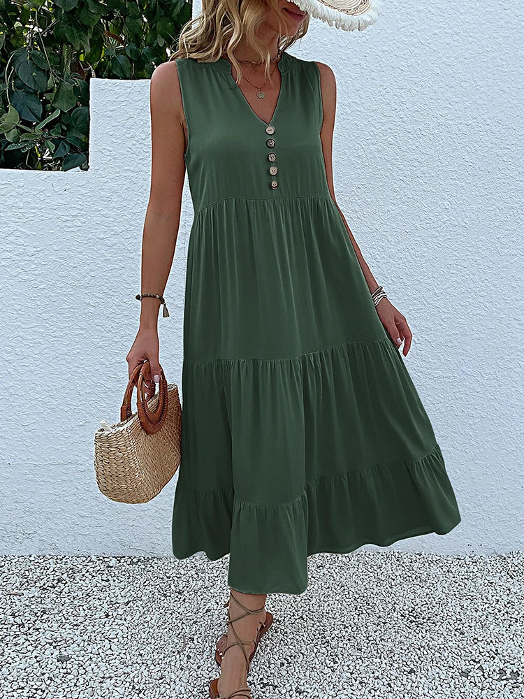 Valantomode | Dress - Elegant Summer Style