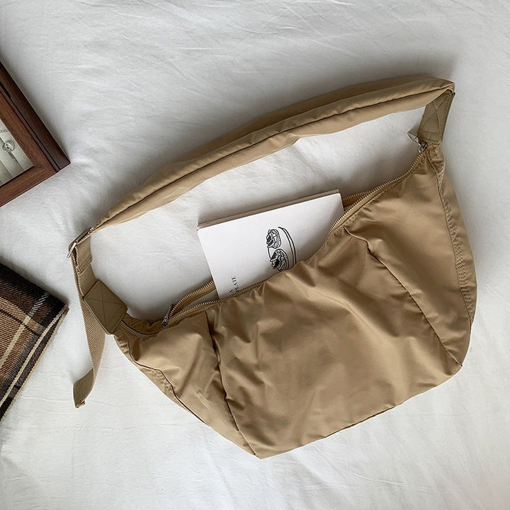 Valantomode | The Veridian Quilt Garrison – Women's Premium Puffer Hobo Crossbody Bag