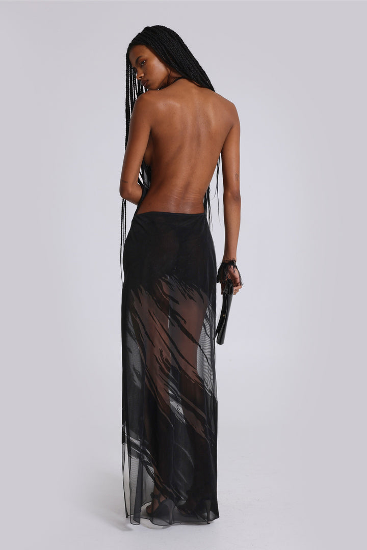Valantomode | Chic Backless Maxi Dress for Summer Events and Parties