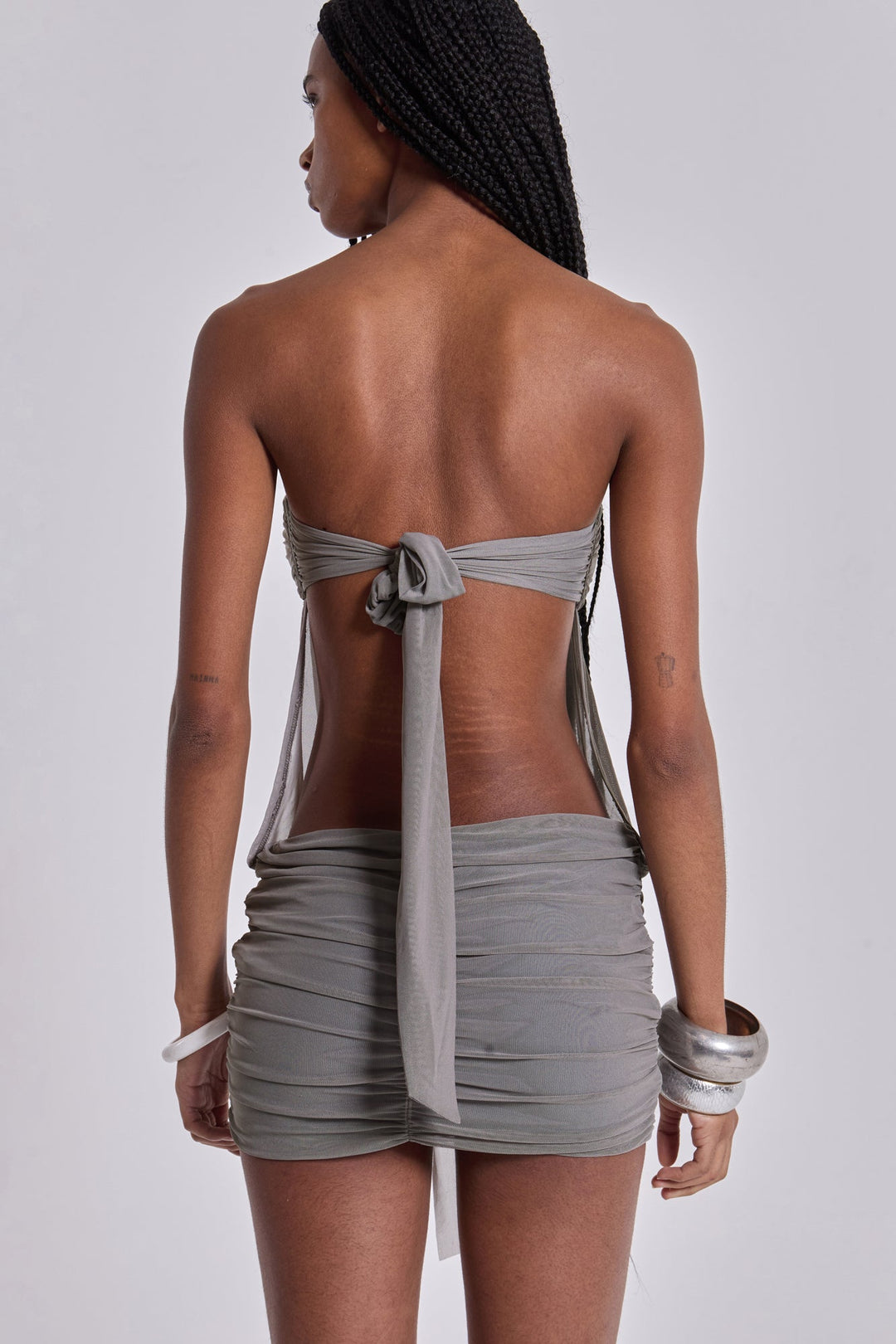 Valantomode | Chic Mini Dress with Feather Details for Night Out