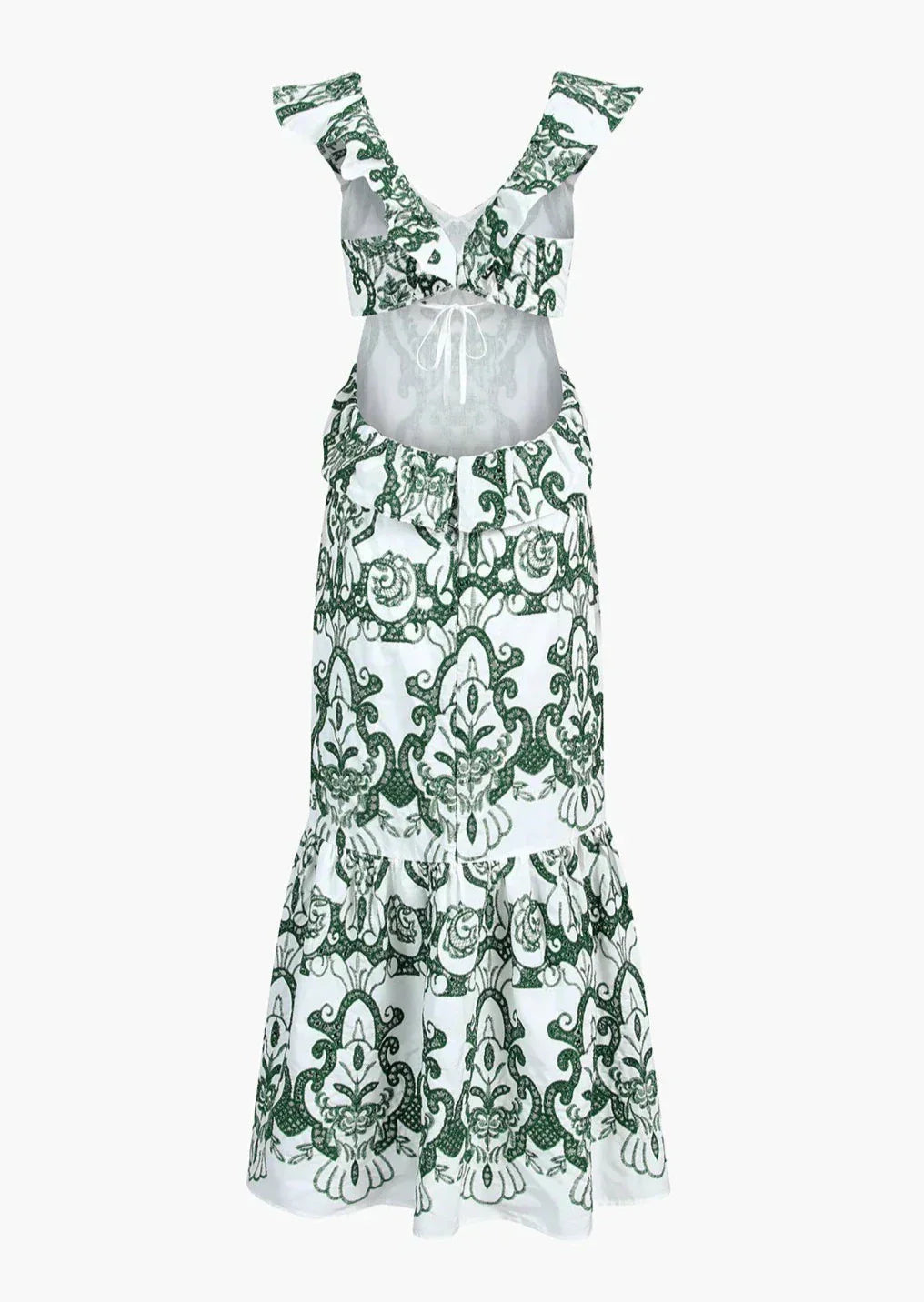 Valantomode | Chic Open Back Maxi Dress for Effortless Elegance