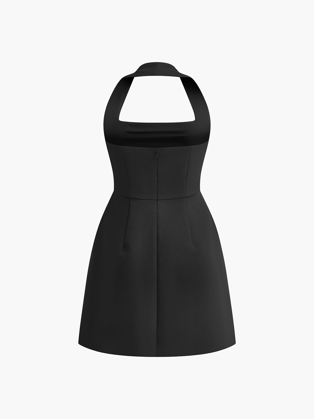 Valantomode | Chic Halter Neck Dress for Effortless Elegance