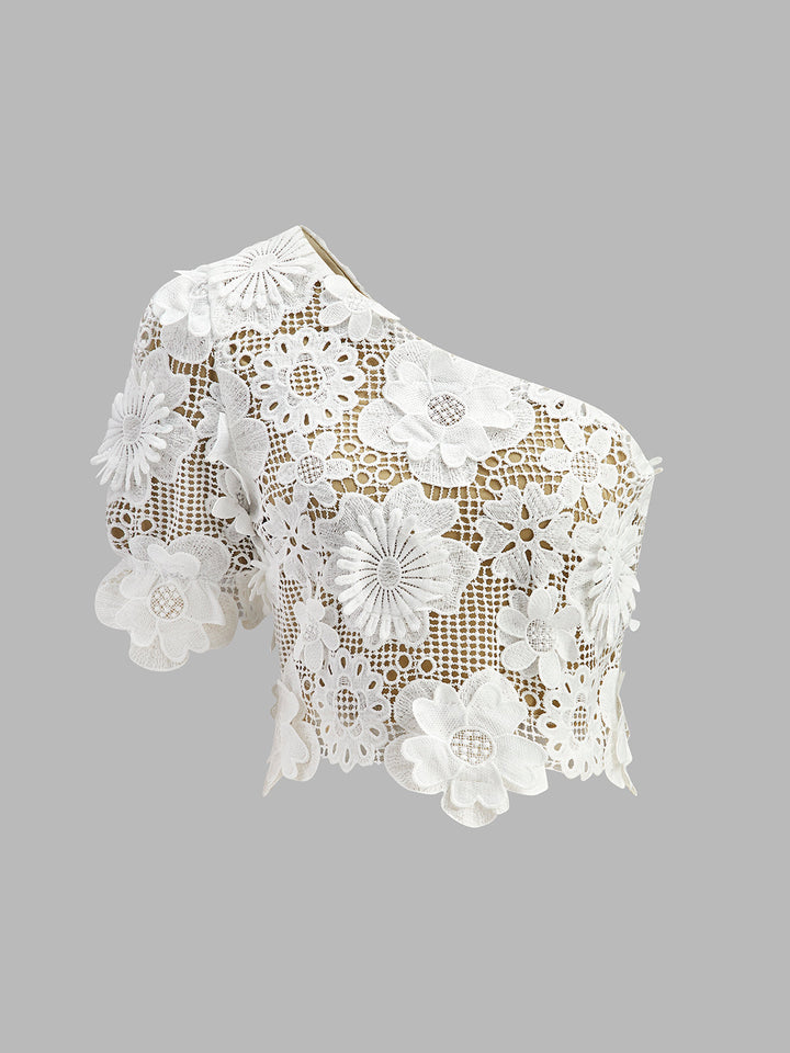 Valantomode | Chic Lace Skirt Set for Effortless Elegance