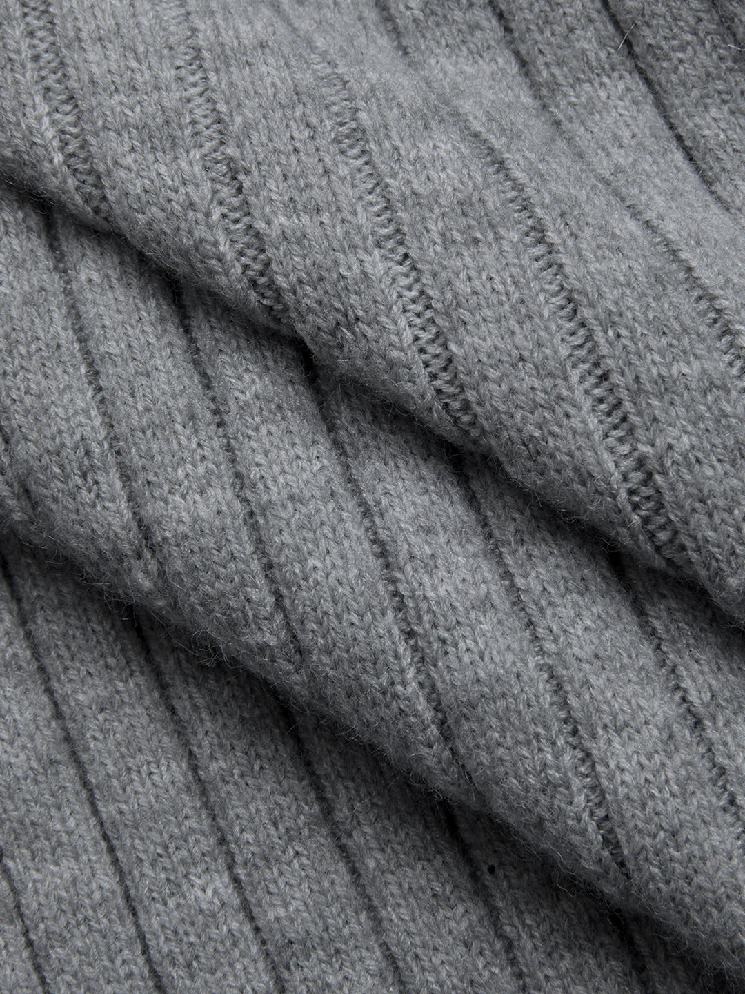 Valantomode | Chic Mock Neck Ribbed Knit Dress with Cinched Waist