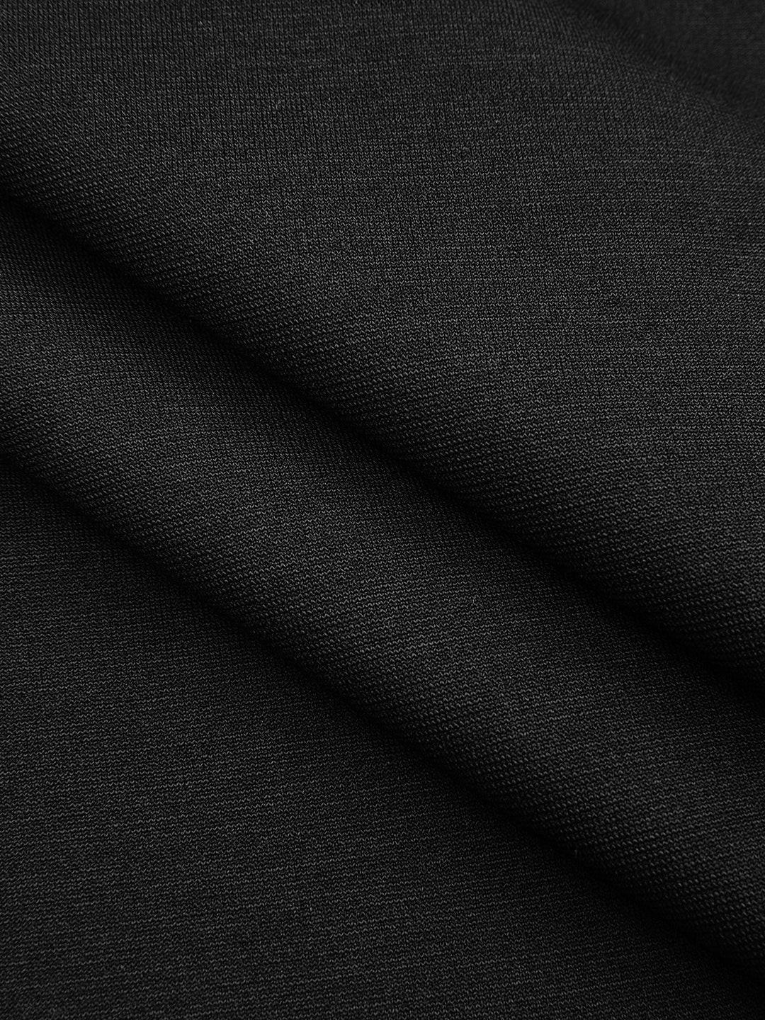 Valantomode | Asymmetric V-Neck Dress with Mesh Sleeves & Metal Accents