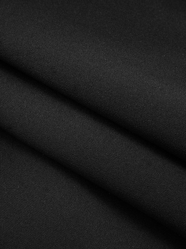 Valantomode | Sheer Sleeve Flared Cuff Mini Dress for Effortless Elegance