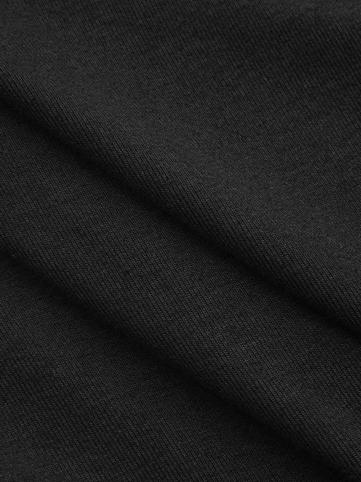 Valantomode | Fitted Long-Sleeve Dress with Tiered Ruffle Hem