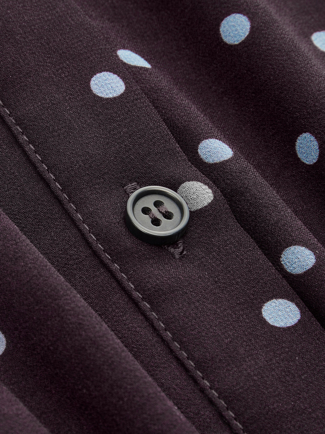 Valantomode | Chic Polka Dot Chiffon Maxi Dress with Tie-Neck Detail