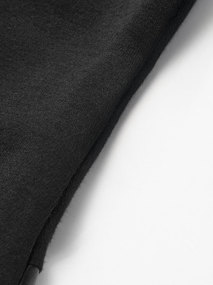 Valantomode | Chic Asymmetric Maxi Dress with Knit & Faux Leather Panels