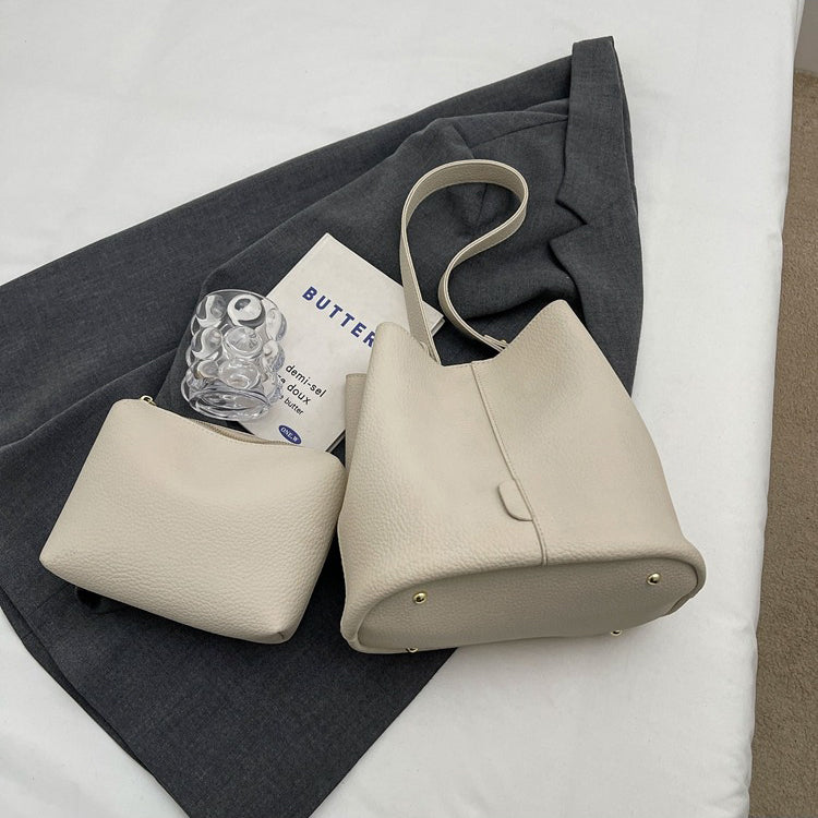 Valantomode | The Veridian Cylinder Garrison – Women's Premium Vegan Leather Bucket Bag