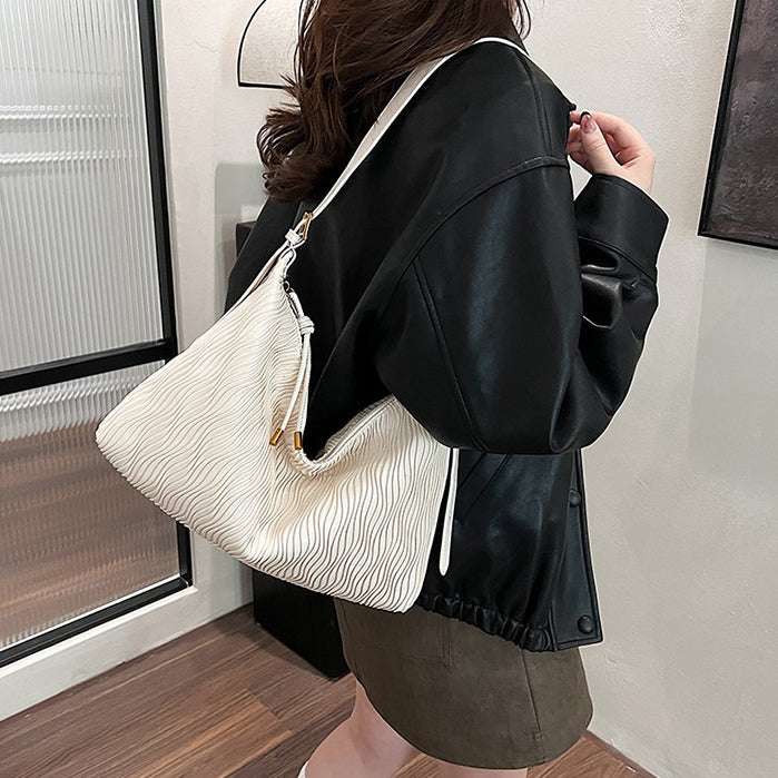 Valantomode | Riviera Kinetic Slab – Premium Vegan Leather Slim-Profile Executive Shoulder Bag