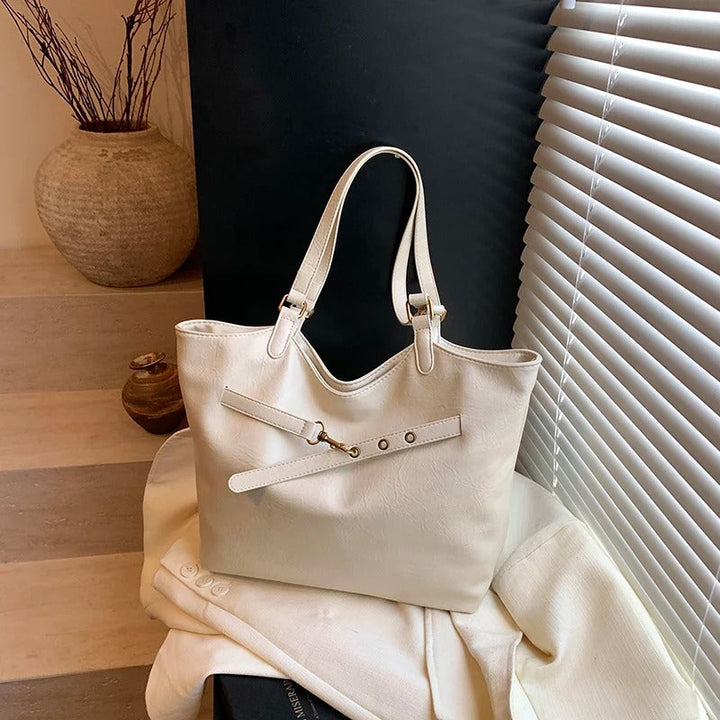 Valantomode | The ‘Aurelius’ Elena Sovereign Vessel – Women's Premium Eco-Friendly Vegan Leather Tote