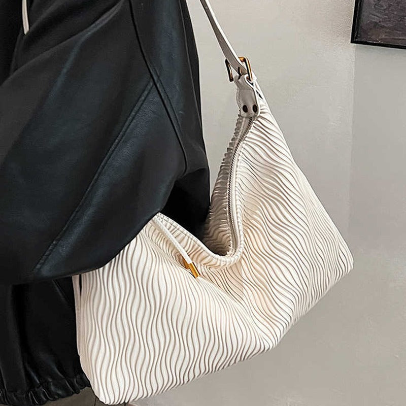 Valantomode | Riviera Kinetic Slab – Premium Vegan Leather Slim-Profile Executive Shoulder Bag