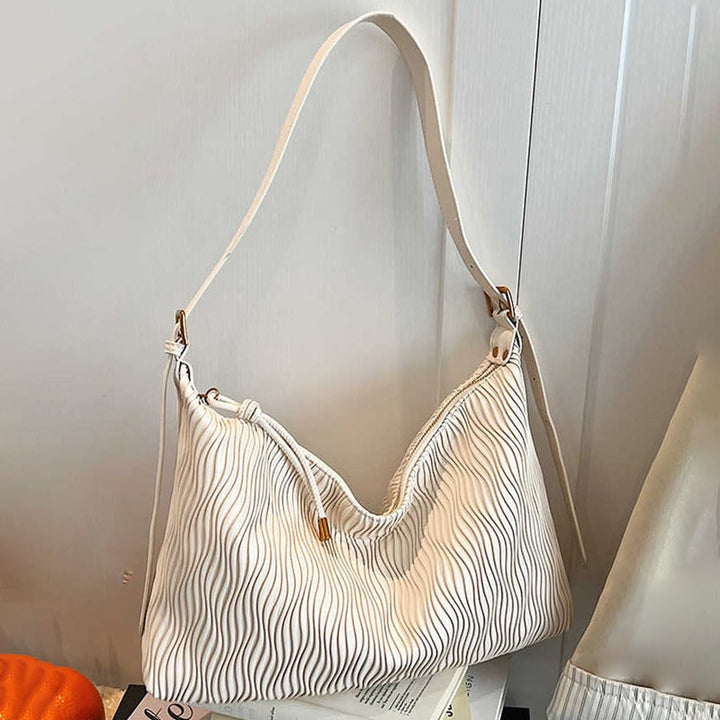 Valantomode | Riviera Kinetic Slab – Premium Vegan Leather Slim-Profile Executive Shoulder Bag