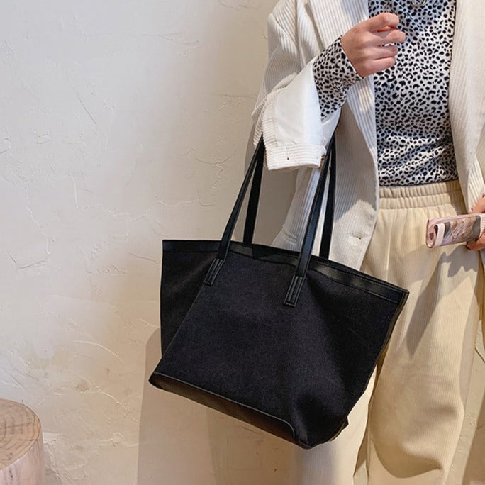 Valantomode | The ‘Aurelius’ Hazel Monolith Garrison – Women's Premium Earth-Tone Canvas Tote