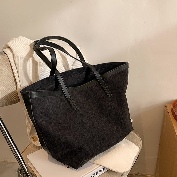 Valantomode | The ‘Aurelius’ Hazel Monolith Garrison – Women's Premium Earth-Tone Canvas Tote