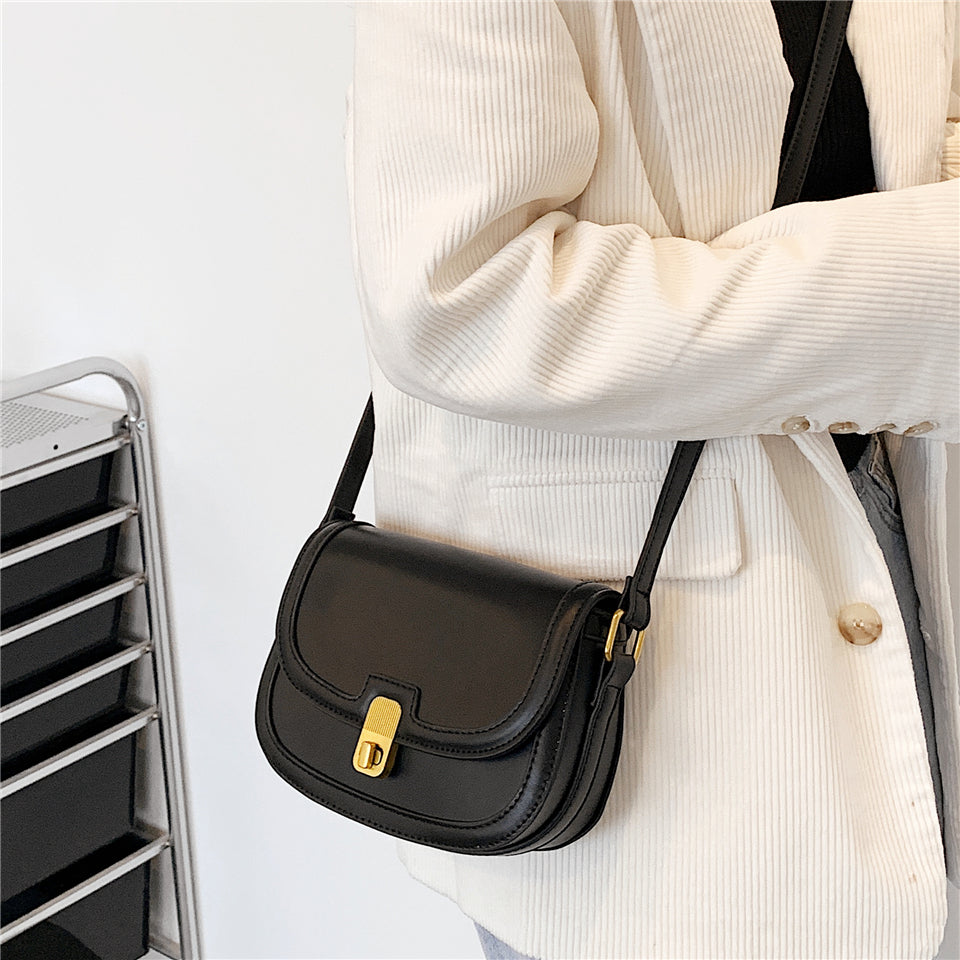 Valantomode | The ‘Aurelius’ Lily Sentinel Vessel – Women's Premium Turn-Lock Executive Crossbody