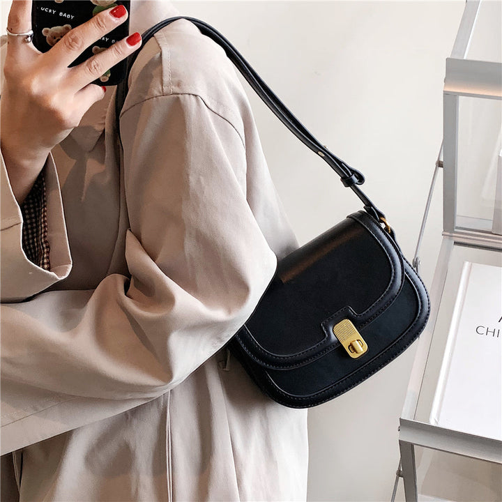 Valantomode | The ‘Aurelius’ Lily Sentinel Vessel – Women's Premium Turn-Lock Executive Crossbody