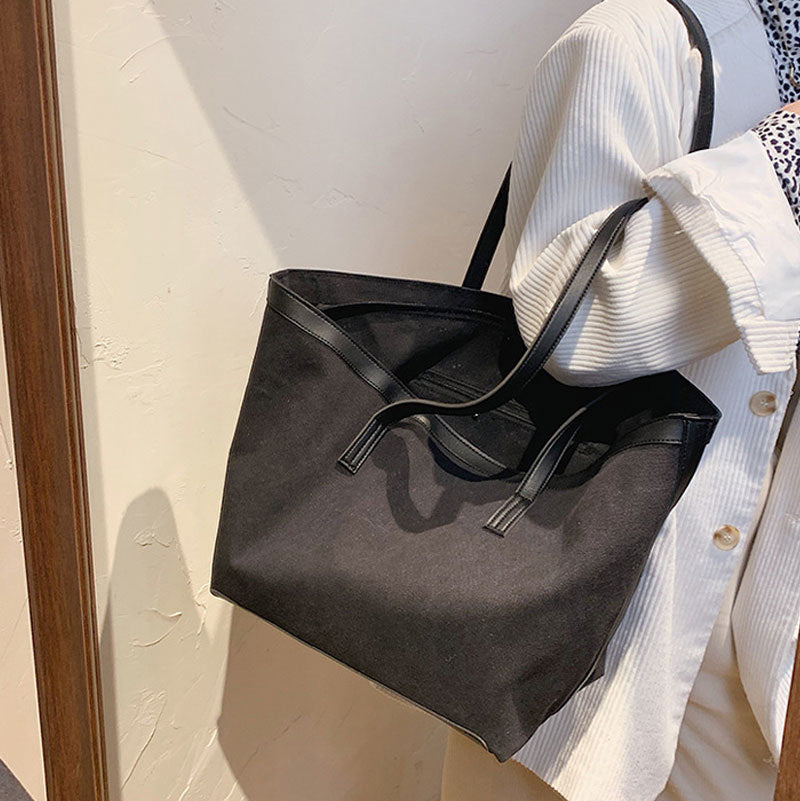 Valantomode | The ‘Aurelius’ Hazel Monolith Garrison – Women's Premium Earth-Tone Canvas Tote
