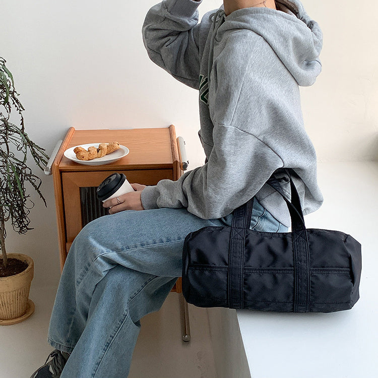 Valantomode | The Apex Nylon Transit Vessel – Women's Premium Compact Tactical Duffle