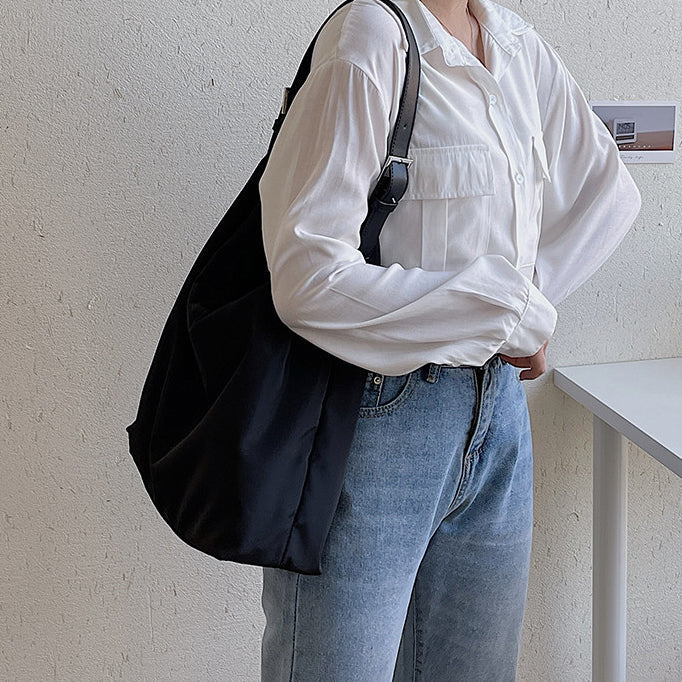 Valantomode | The Titan Nylon Logistics Garrison – Women's High-Capacity Durable Shoulder Tote