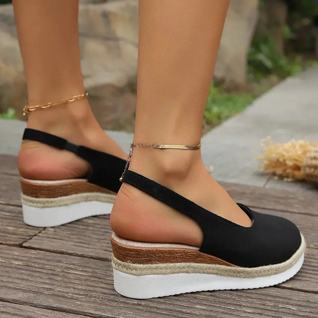 Valantomode | Women's Wedge Sandals - Stylish & Comfortable Summer Shoes