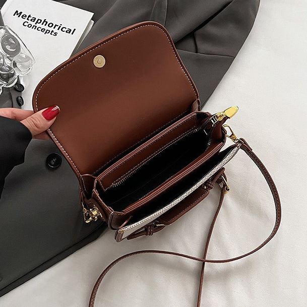 Valantomode | Odyssey Petite Garrison – Premium Canvas & Vegan Leather Mini Crossbody Bag