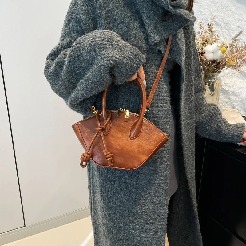 Valantomode | Millie Archival Courier – Premium Vegan Leather 2-in-1 Handbag & Crossbody