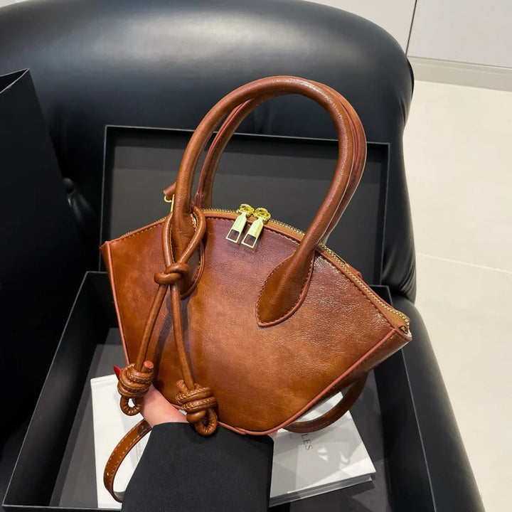 Valantomode | Millie Archival Courier – Premium Vegan Leather 2-in-1 Handbag & Crossbody