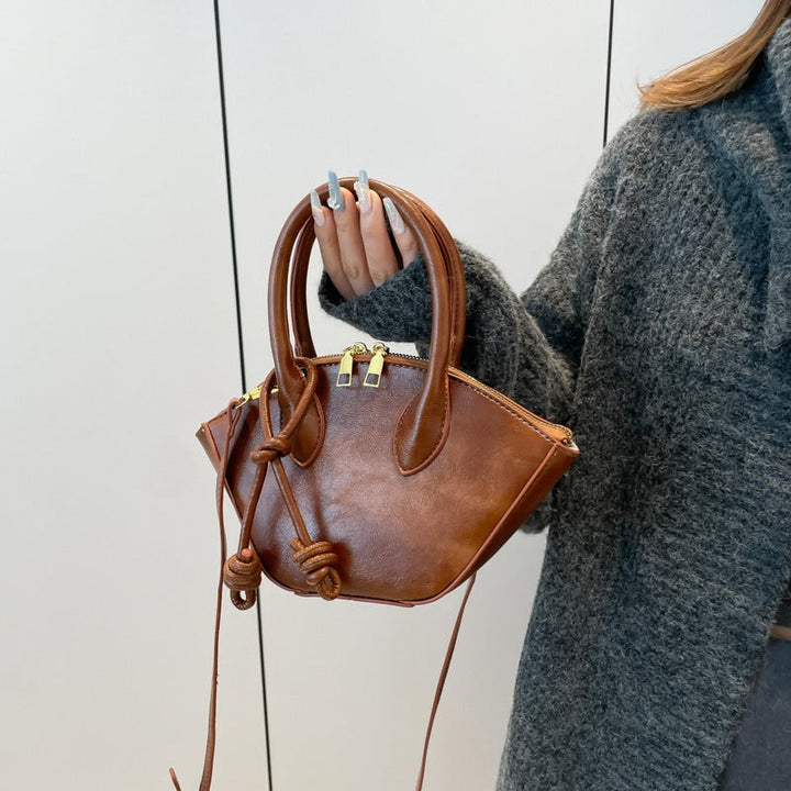 Valantomode | Millie Archival Courier – Premium Vegan Leather 2-in-1 Handbag & Crossbody
