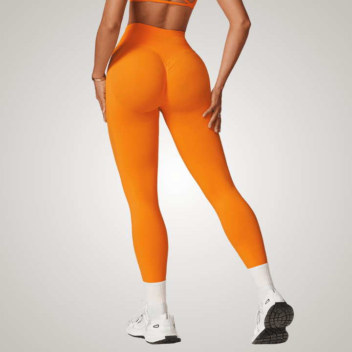 Valantomode | Seamless High-Waisted Yoga Leggings for Women - Bum-Lifting, Tummy Control, Perfect for Workouts & Gym