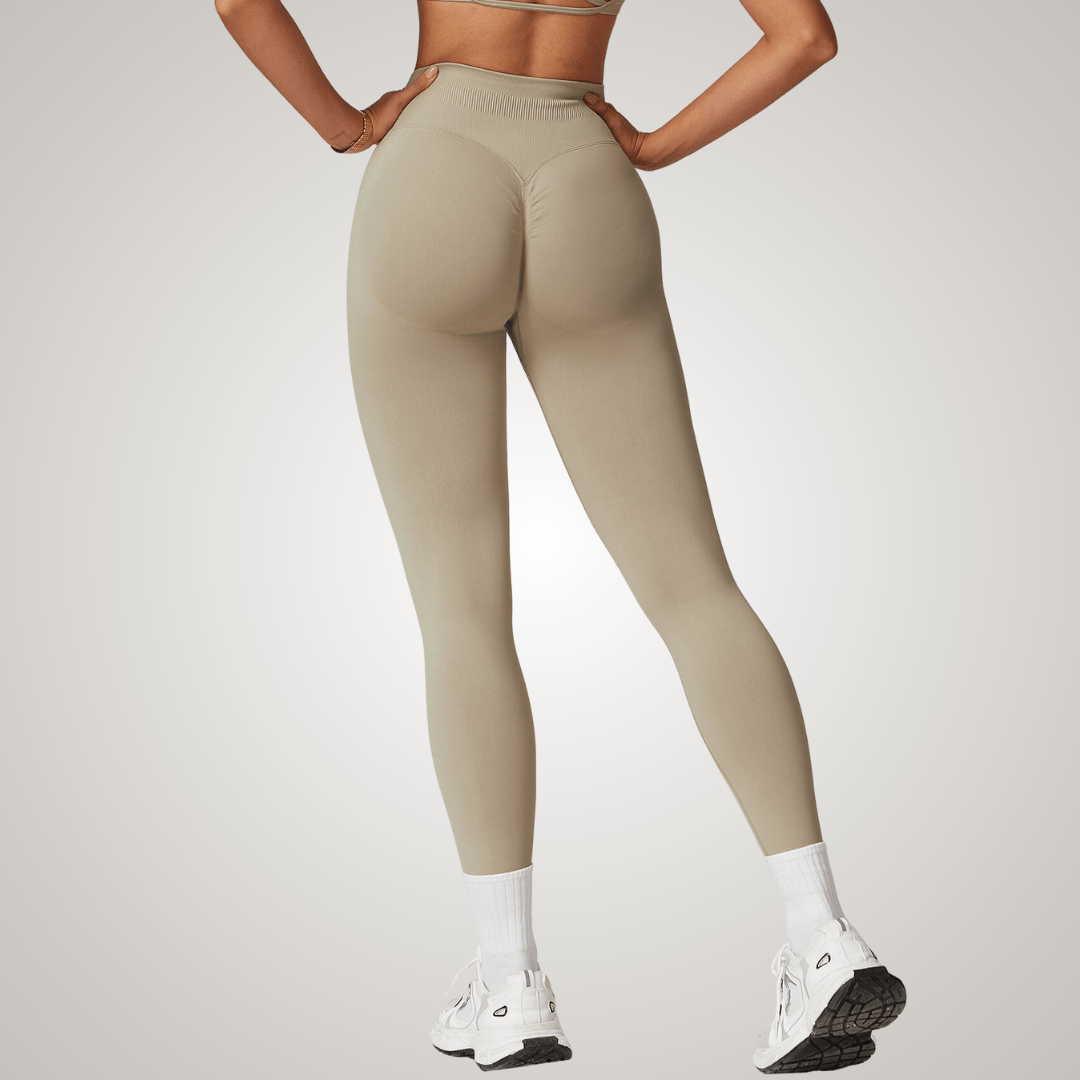 Valantomode | Seamless High-Waisted Yoga Leggings for Women - Bum-Lifting, Tummy Control, Perfect for Workouts & Gym