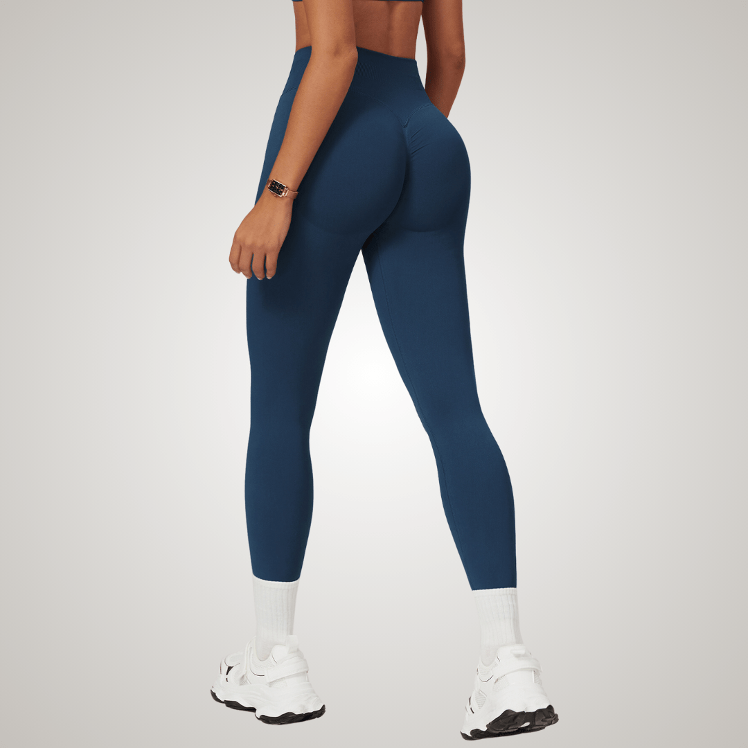 Valantomode | Seamless High-Waisted Yoga Leggings for Women - Bum-Lifting, Tummy Control, Perfect for Workouts & Gym