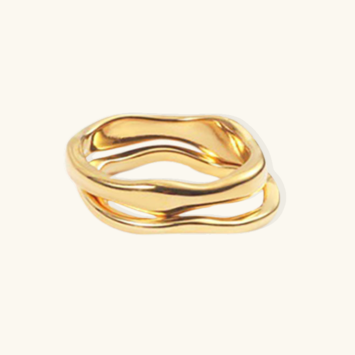 Valantomode | Plated Linear Stacker Ring with Monolithic Modular Architecture