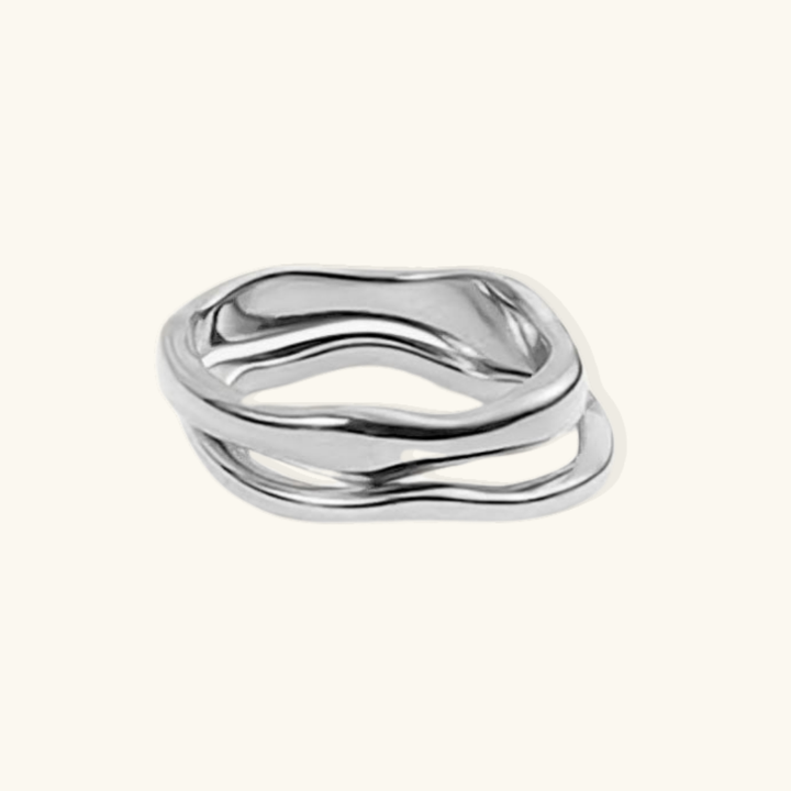 Valantomode | Plated Linear Stacker Ring with Monolithic Modular Architecture