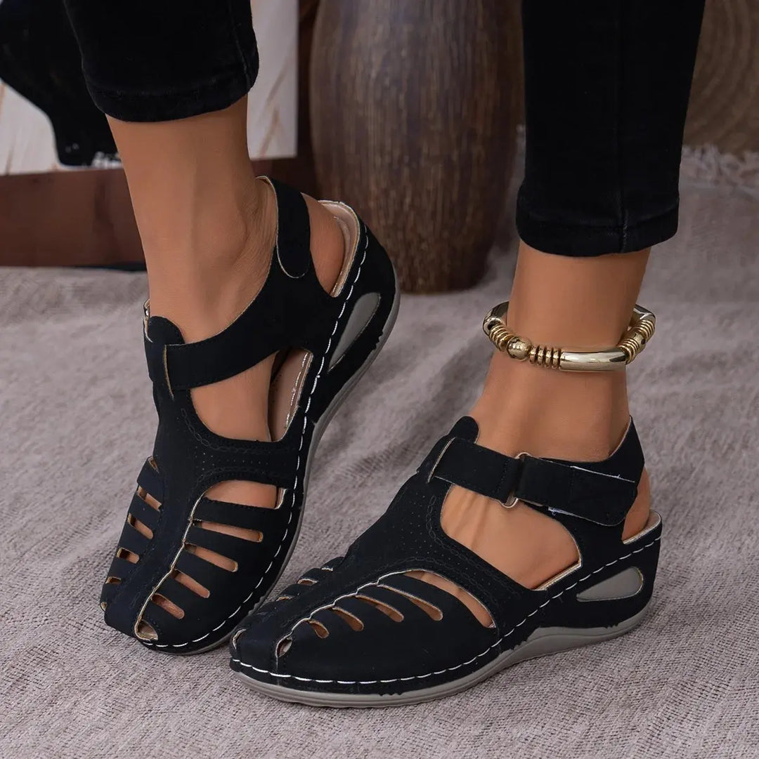 Valantomode | Women's Wedge Sandals - Comfortable & Stylish Design
