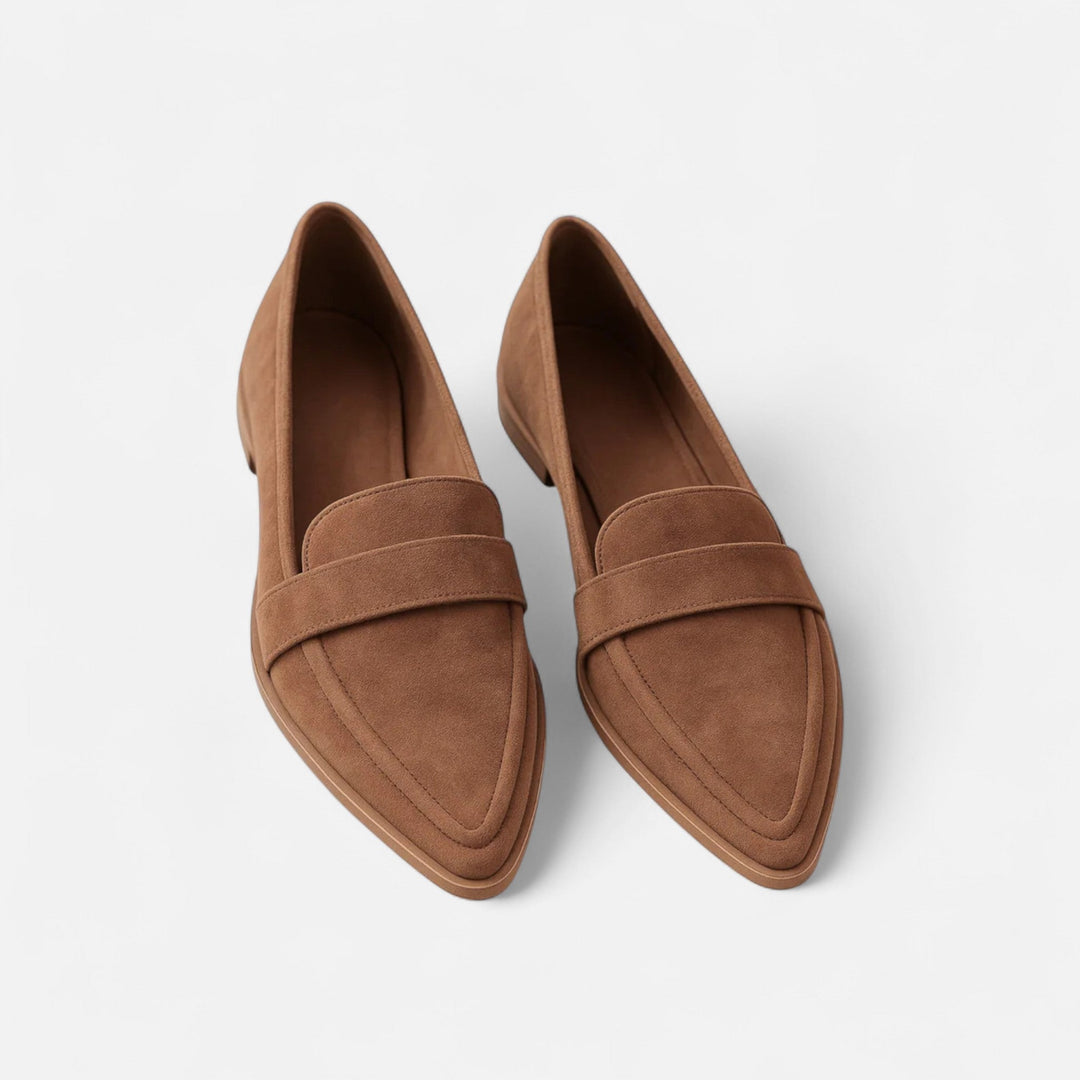 Valantomode | Women’s Retro Pointed-Toe Loafers