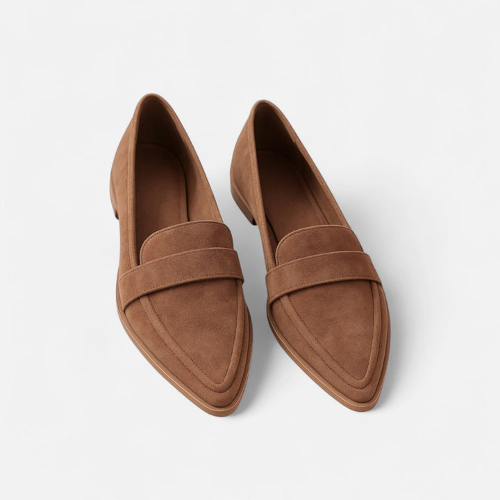 Valantomode | Women’s Retro Pointed-Toe Loafers