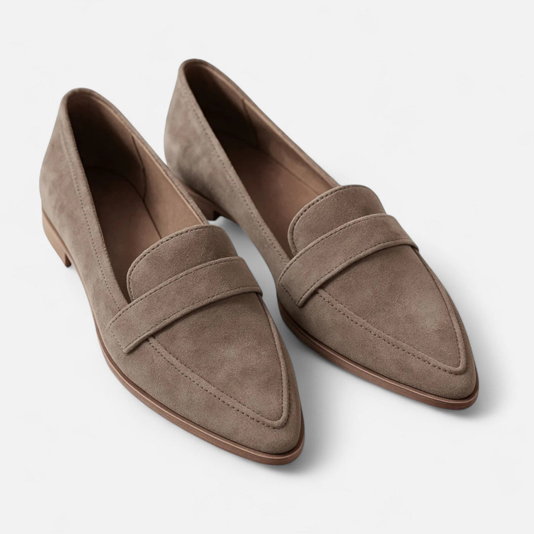 Valantomode | Women’s Retro Pointed-Toe Loafers
