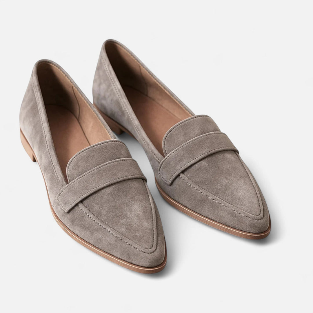 Valantomode | Women’s Retro Pointed-Toe Loafers