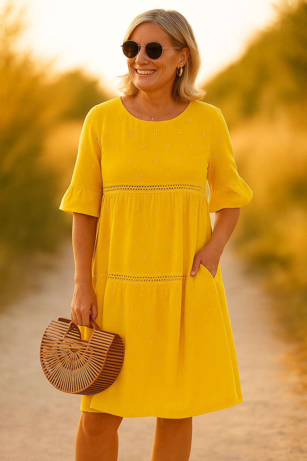 Valantomode | Chic Summer Lace Dress for Effortless Style